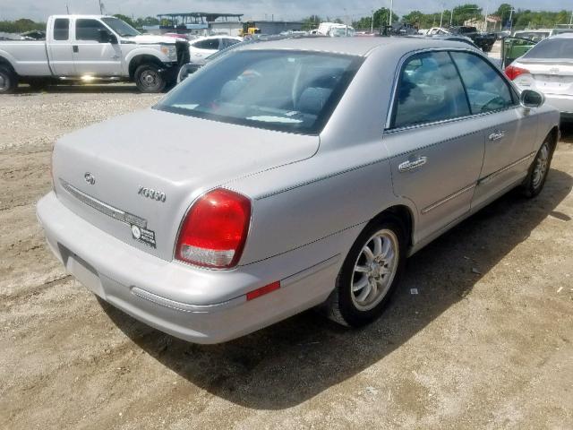 KMHFU45E73A247889 - 2003 HYUNDAI XG 350 SILVER photo 4