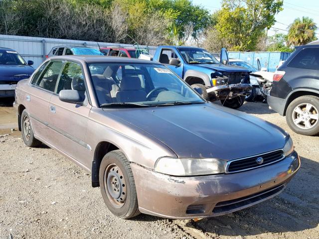 4S3BD6359S9213969 - 1995 SUBARU LEGACY L GRAY photo 1