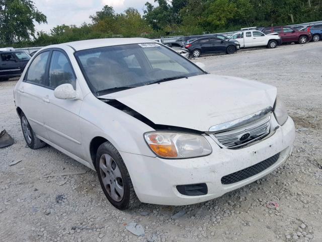 KNAFE121975476524 - 2007 KIA SPECTRA EX WHITE photo 1