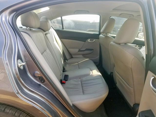 19XFB2F94FE038711 - 2015 HONDA CIVIC EXL 灰色 照片 6