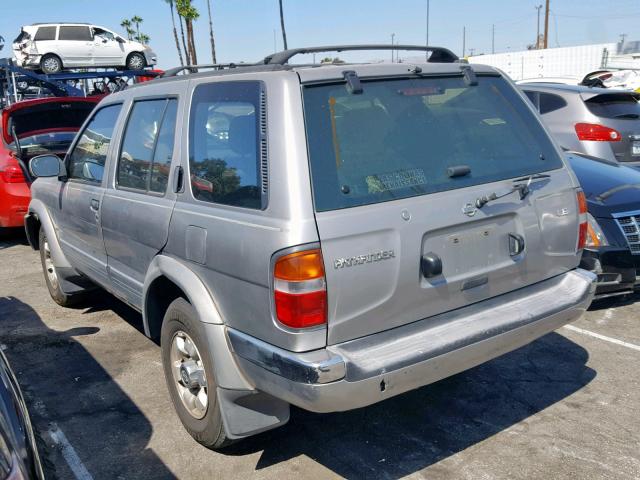 JN8AR05SXXW299562 - 1999 NISSAN PATHFINDER SILVER photo 3