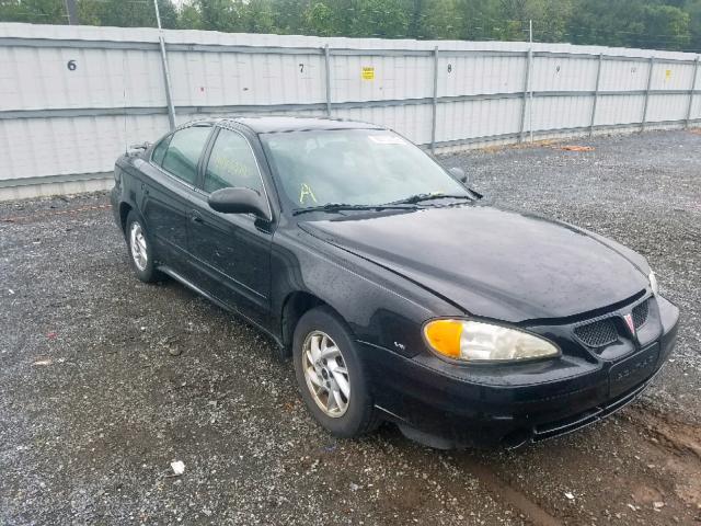 1G2NF52E94M584315 - 2004 PONTIAC GRAND AM S BLACK photo 1
