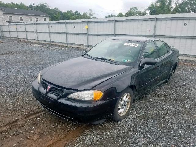 1G2NF52E94M584315 - 2004 PONTIAC GRAND AM S BLACK photo 2