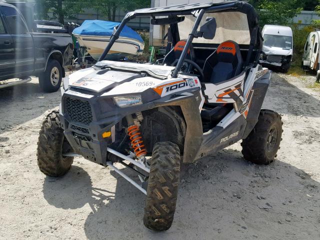 3NSVBE996JH465922 - 2018 POLARIS RZR S 1000 WHITE photo 2