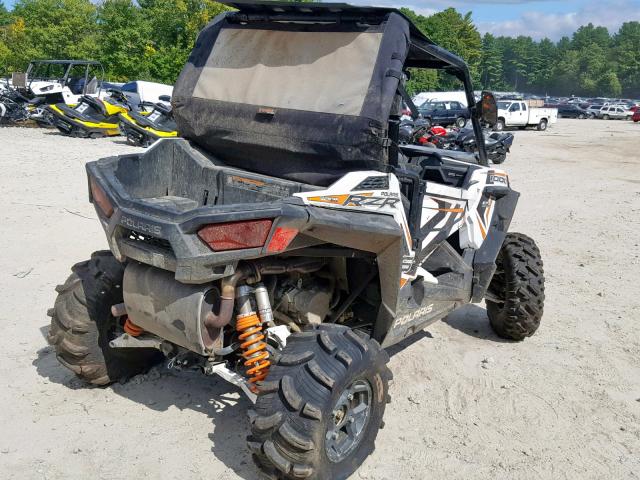 3NSVBE996JH465922 - 2018 POLARIS RZR S 1000 WHITE photo 4