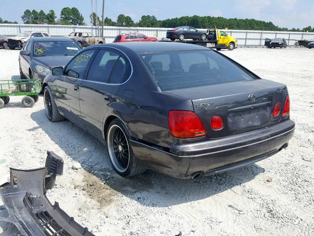 JT8BD69SX20171411 - 2002 LEXUS GS 300 GRAY photo 3