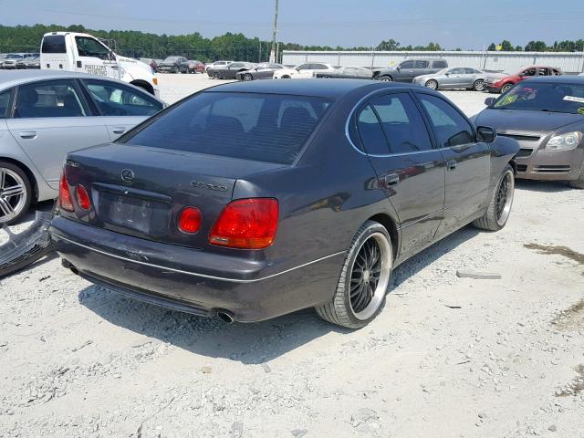 JT8BD69SX20171411 - 2002 LEXUS GS 300 GRAY photo 4