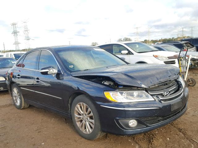 KMHFC4DF2BA552132 - 2011 HYUNDAI AZERA GLS BLUE photo 1