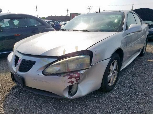 2G2WS522351163404 - 2005 PONTIAC GRAND PRIX SILVER photo 2