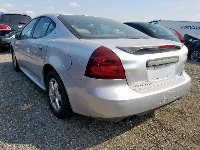 2G2WS522351163404 - 2005 PONTIAC GRAND PRIX SILVER photo 3