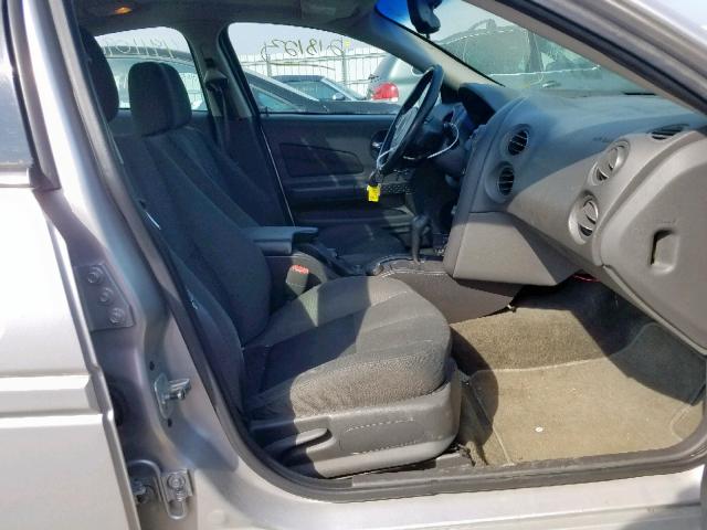 2G2WS522351163404 - 2005 PONTIAC GRAND PRIX SILVER photo 5