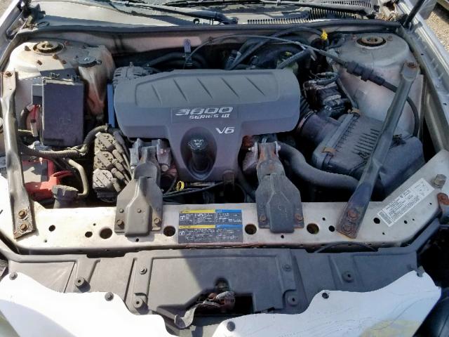 2G2WS522351163404 - 2005 PONTIAC GRAND PRIX SILVER photo 7