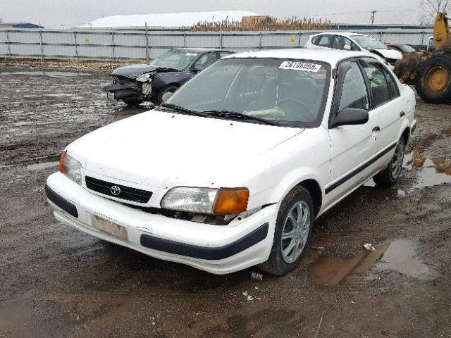 JT2BC52L3V0256427 - 1997 TOYOTA TERCEL CE WHITE photo 2