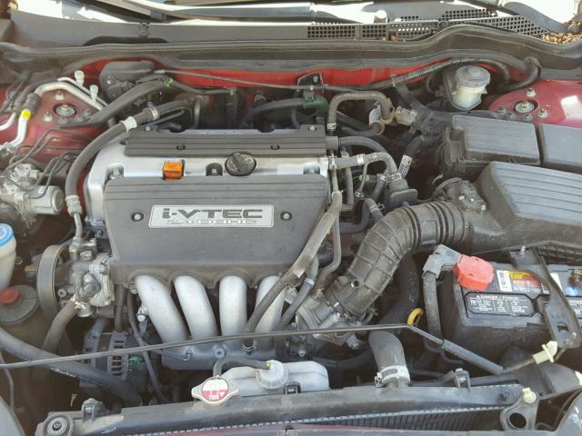 1HGCM72626A024431 - 2006 HONDA ACCORD EX RED photo 7