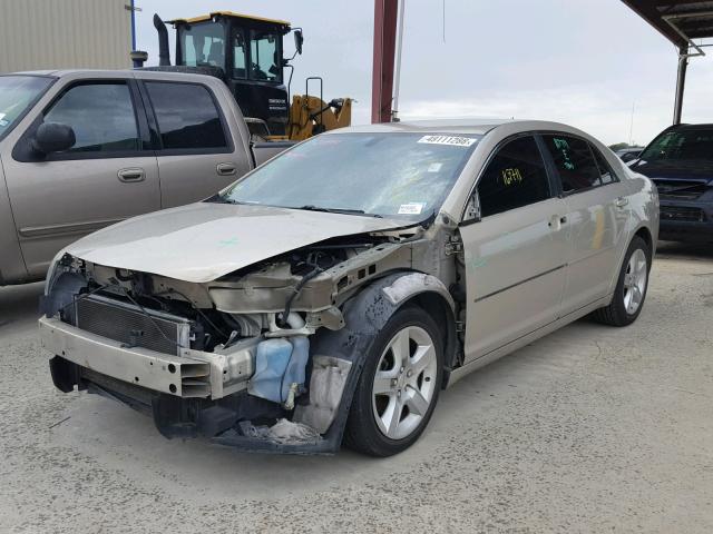 1G1ZB5EBXAF182659 - 2010 CHEVROLET MALIBU LS 金色 照片 2