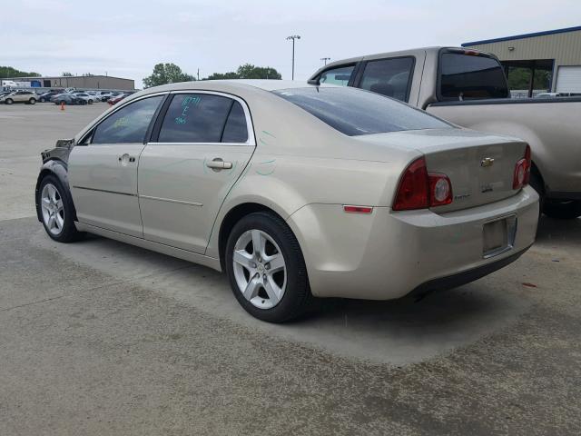 1G1ZB5EBXAF182659 - 2010 CHEVROLET MALIBU LS 金色 照片 3