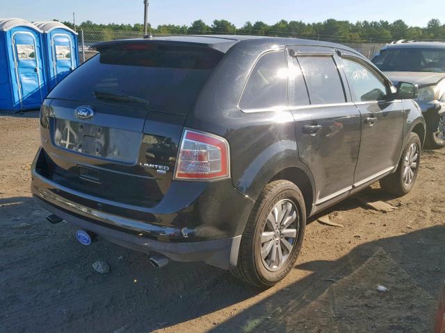 2FMDK49C48BA54682 - 2008 FORD EDGE LIMIT BLACK photo 4