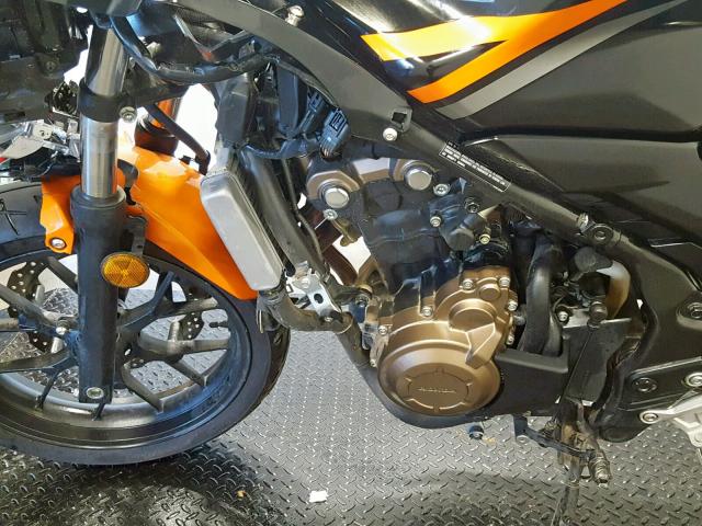 MLHPC4461H5400382 - 2017 HONDA CBR500 R ORANGE photo 17