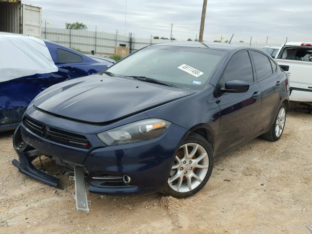 1C3CDFBA9DD299923 - 2013 DODGE DART SXT BLACK photo 2