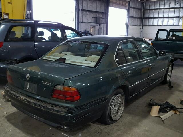 WBAGF8328VDL47968 - 1997 BMW 740 I AUTO GREEN photo 4