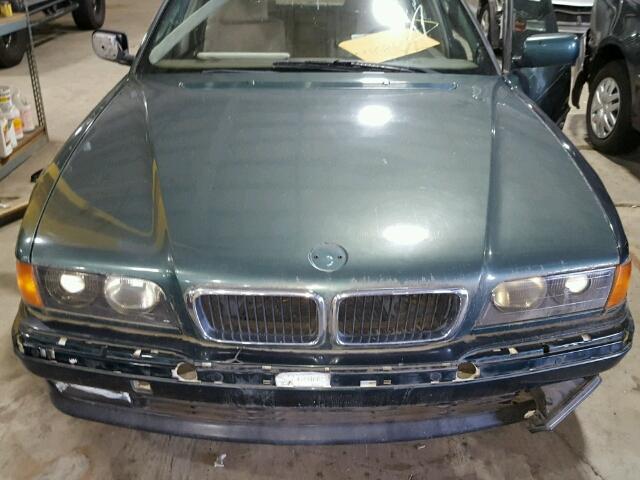 WBAGF8328VDL47968 - 1997 BMW 740 I AUTO GREEN photo 7