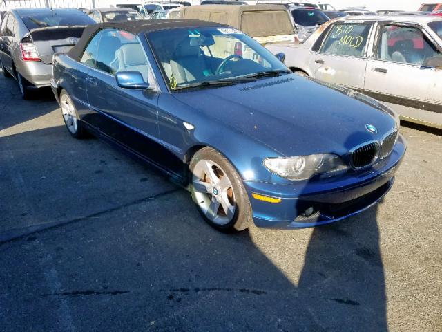 WBABW33455PG98742 - 2005 BMW 325 CI BLUE photo 1