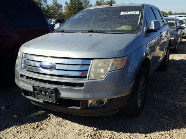 2FMDK38C77BB32267 - 2007 FORD EDGE SEL SILVER photo 2