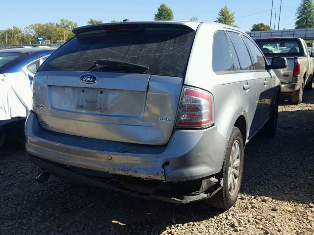 2FMDK38C77BB32267 - 2007 FORD EDGE SEL SILVER photo 4