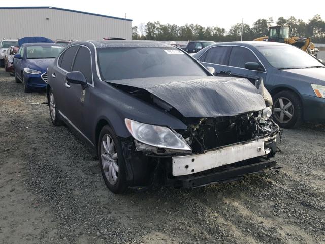 JTHBL46F775049372 - 2007 LEXUS LS 460 CHARCOAL photo 1