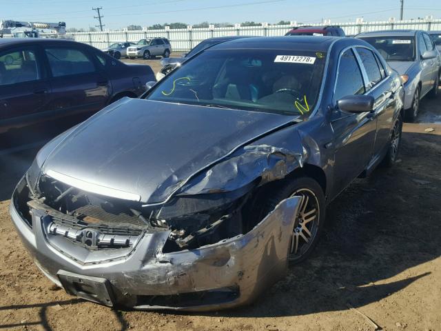 19UUA66265A030178 - 2005 ACURA TL GRAY photo 2