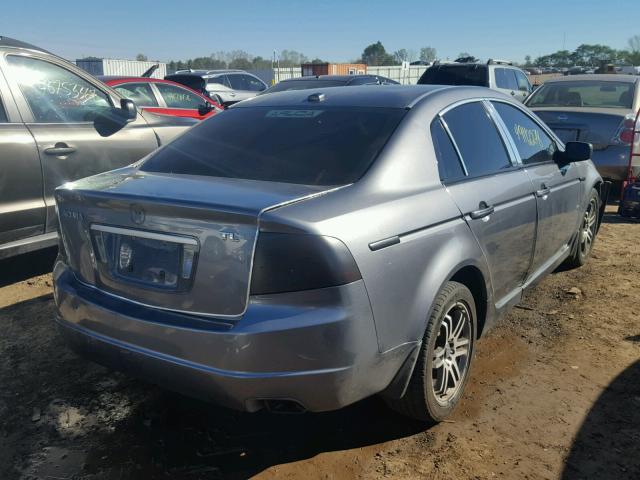 19UUA66265A030178 - 2005 ACURA TL GRAY photo 4