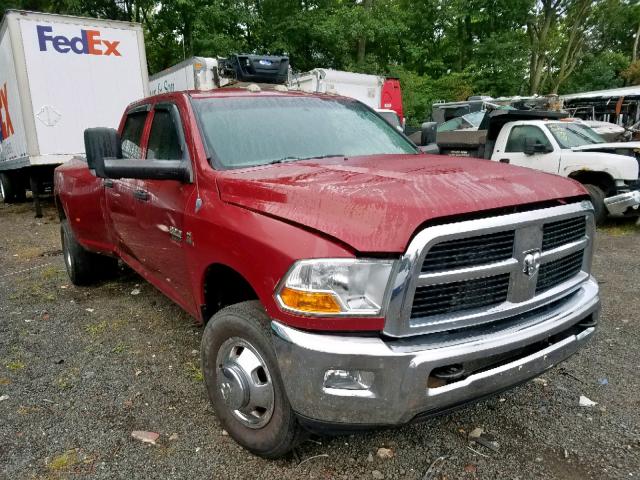 3D73Y4CL0BG607507 - 2011 DODGE RAM 3500 MAROON photo 1