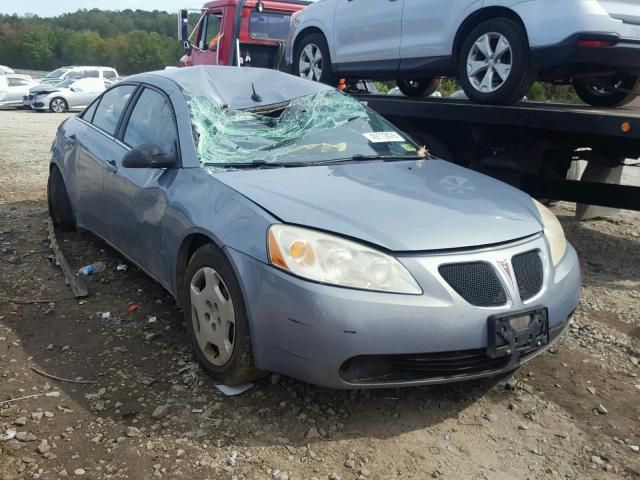 1G2ZF57B284122216 - 2008 PONTIAC G6 VALUE L BLUE photo 1