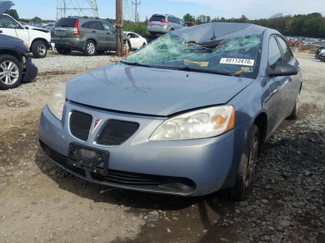 1G2ZF57B284122216 - 2008 PONTIAC G6 VALUE L BLUE photo 2