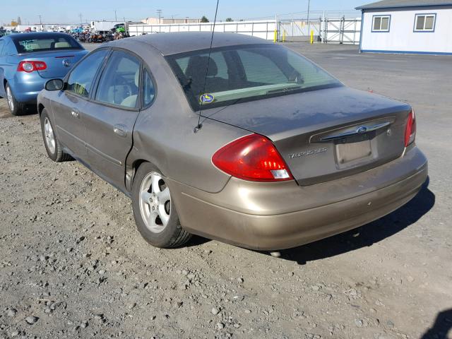 1FAFP55213G236266 - 2003 FORD TAURUS SES GOLD photo 3