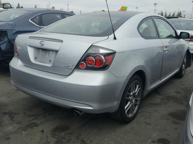 JTKDE3B77A0318111 - 2010 TOYOTA SCION TC 银色 照片 4