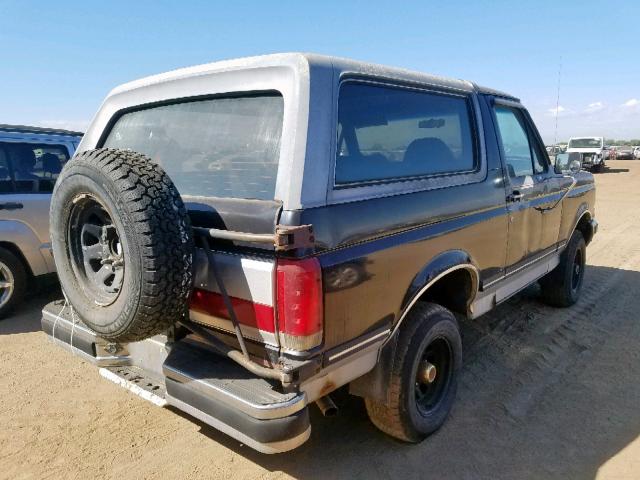 1FMEU15H2KLB35198 - 1989 FORD BRONCO U10 BLACK photo 4