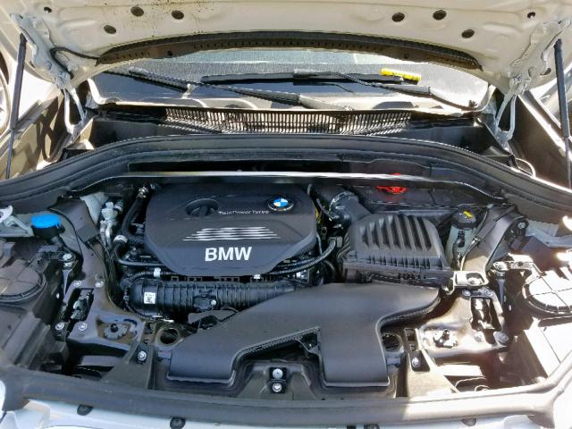 WBXHT3C38J5K31057 - 2018 BMW X1 XDRIVE2 SILVER photo 7