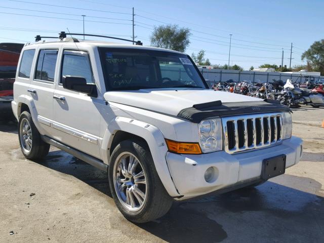 1J8HG58246C298778 - 2006 JEEP COMMANDER WHITE photo 1