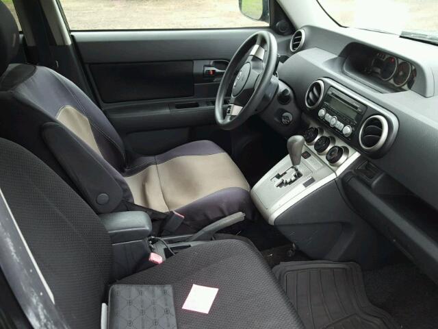 JTLKE50E191083579 - 2009 TOYOTA SCION XB Қара фото 5