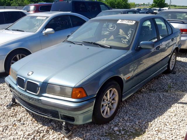 WBACC0325WEK26917 - 1998 BMW 318 I AUTO BLUE photo 2