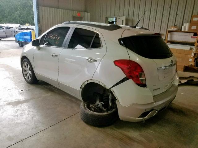 KL4CJDSB9DB088888 - 2013 BUICK ENCORE PRE WHITE photo 3