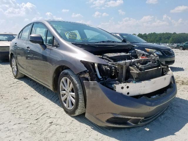 19XFB2F9XCE047229 - 2012 HONDA CIVIC EXL 棕色 照片 1