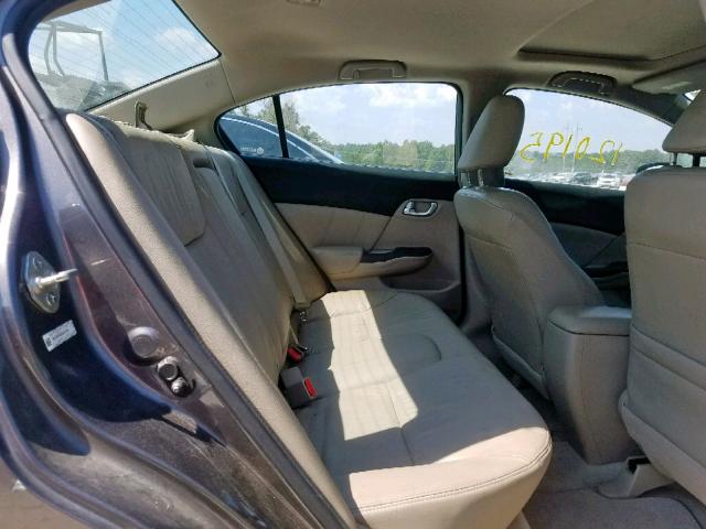 19XFB2F9XCE047229 - 2012 HONDA CIVIC EXL 棕色 照片 6