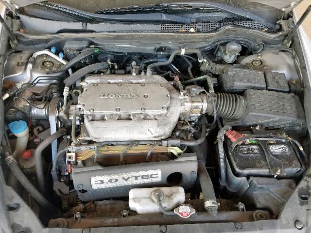 1HGCM66834A003798 - 2004 HONDA ACCORD EX SILVER photo 7