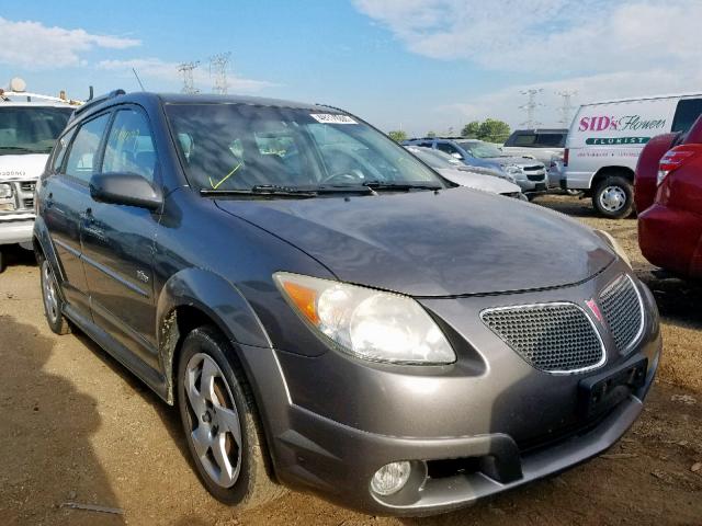 5Y2SL67896Z463404 - 2006 PONTIAC VIBE GRAY photo 1