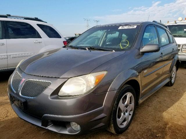 5Y2SL67896Z463404 - 2006 PONTIAC VIBE GRAY photo 2