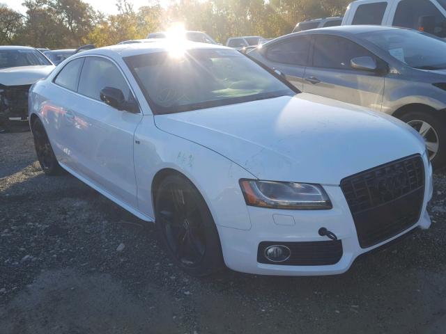 WAUVVAFR1AA002643 - 2010 AUDI S5 PRESTIG WHITE photo 1