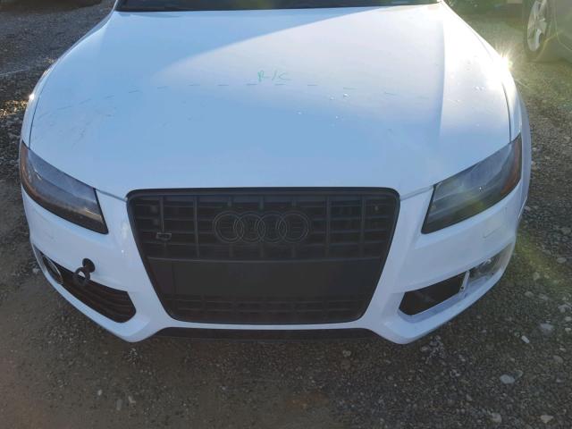 WAUVVAFR1AA002643 - 2010 AUDI S5 PRESTIG WHITE photo 9