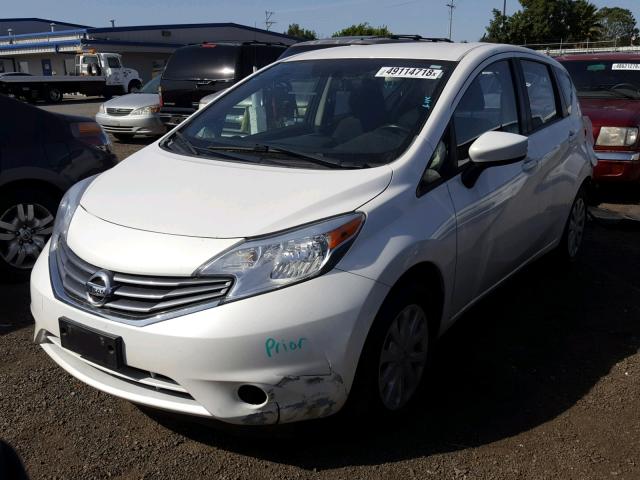 3N1CE2CP5FL404414 - 2015 NISSAN VERSA NOTE WHITE photo 2